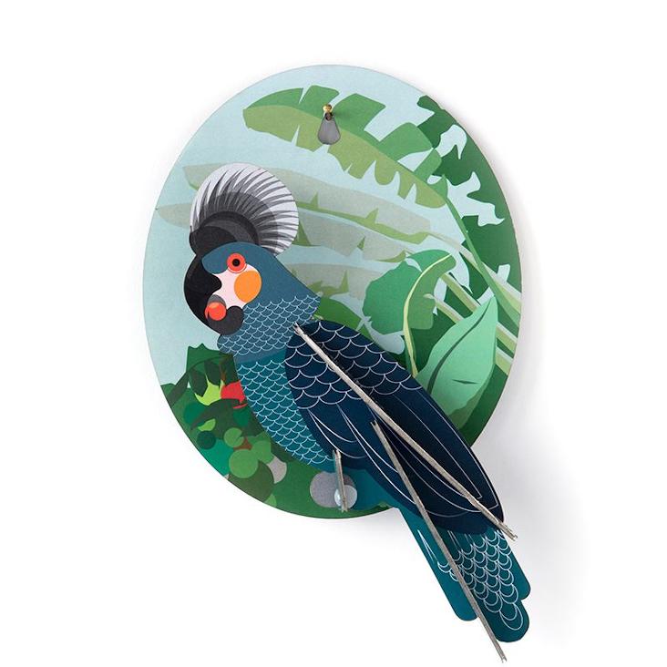 Wall Decor - EXOTIC BIRD GREY PARROT