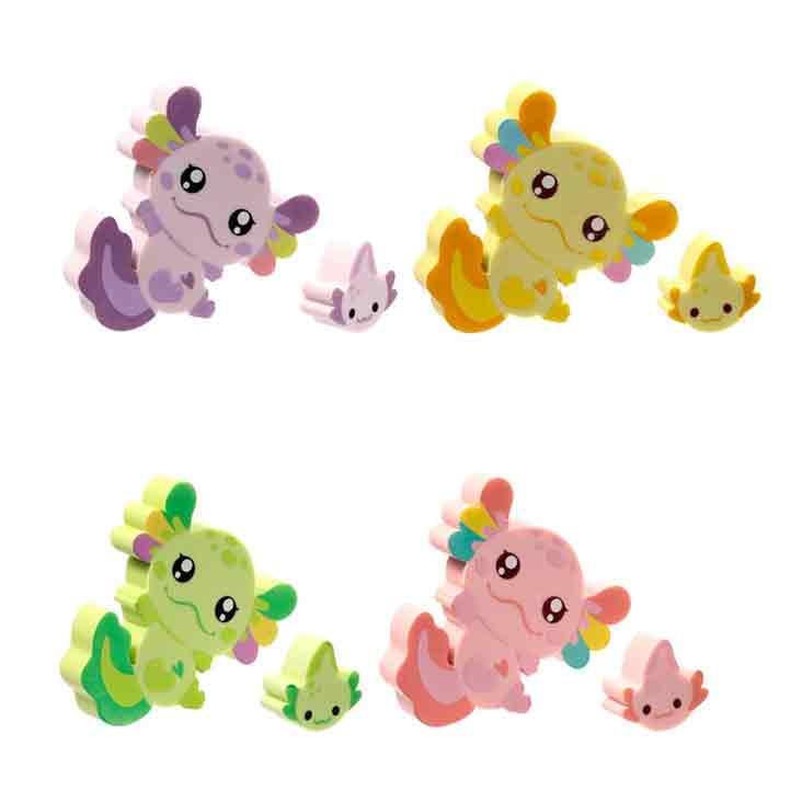 Salamander Radiergummis 2er Set