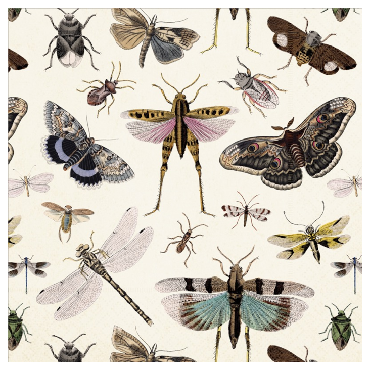 Servietten Bugs