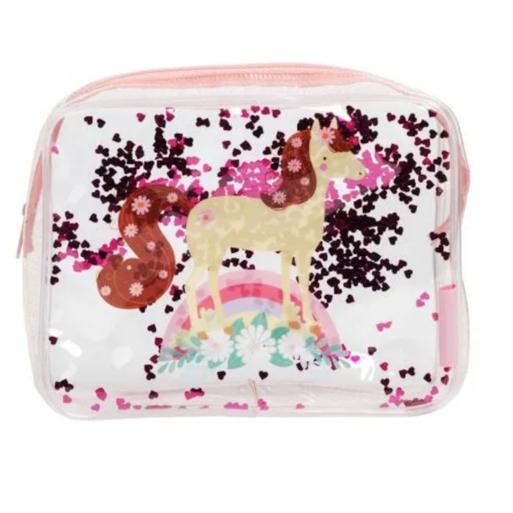 Necessaire Glitter Pferd