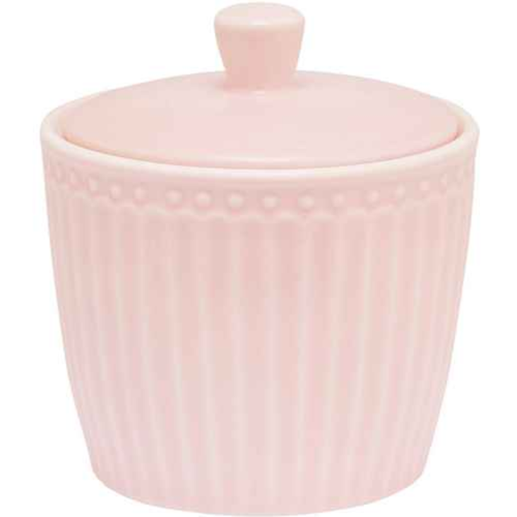 Zuckerdose Sugar Pot Alice Pale Pink