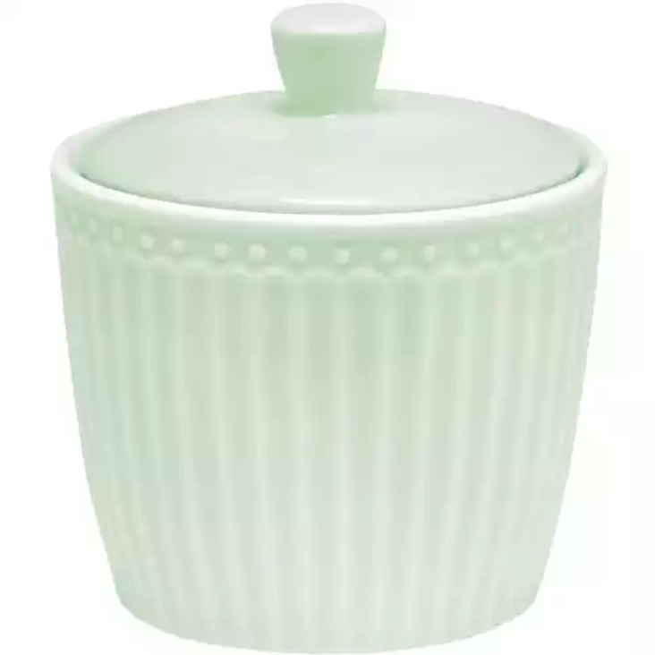 Zuckerdose Sugar Pot Alice Pale Green