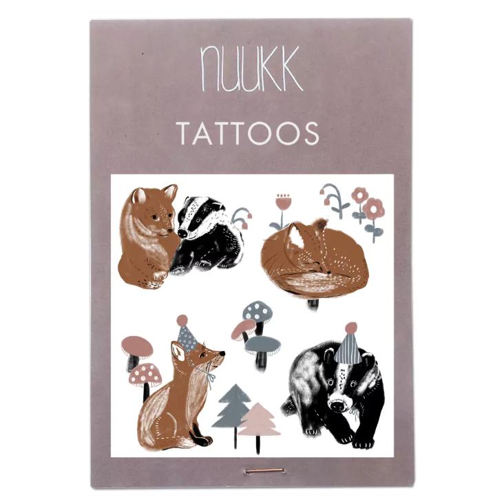 Bio Tattoo - Fuchs und Dachs