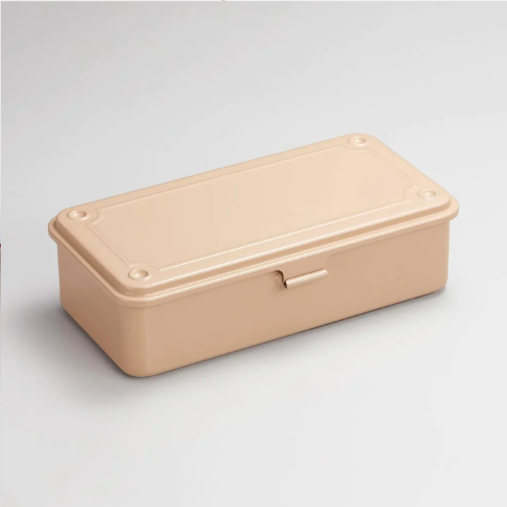 Toyo Steel Stackable Storage Beige