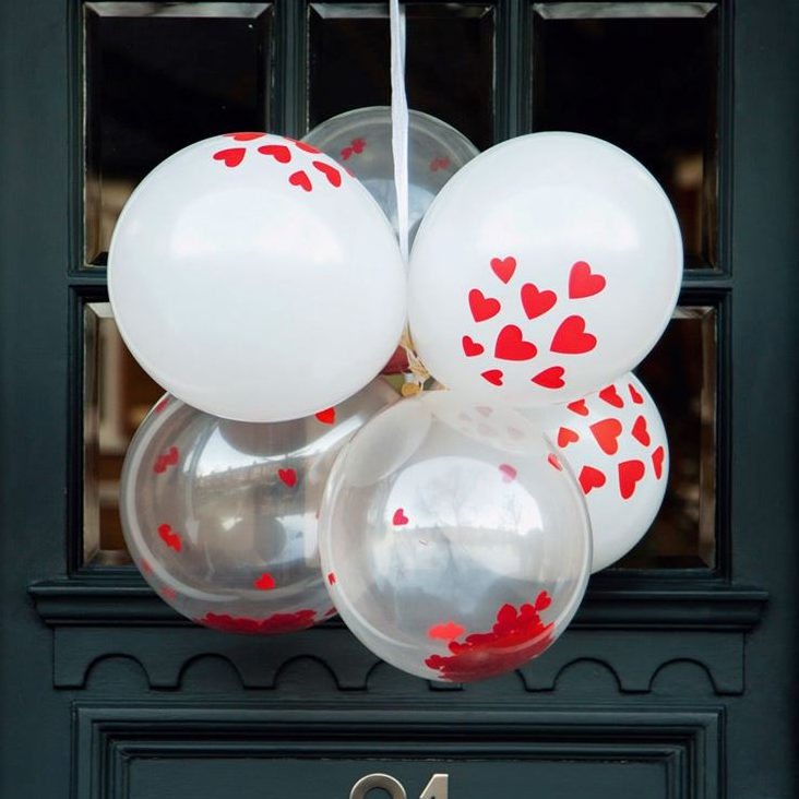 Ballon-Set Alice Hearts