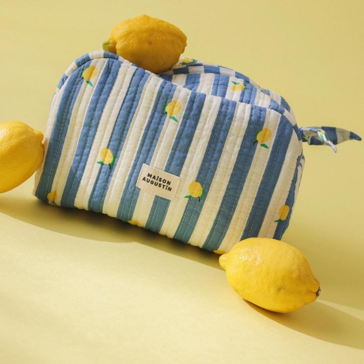 Kulturbeutel Lemon Blue