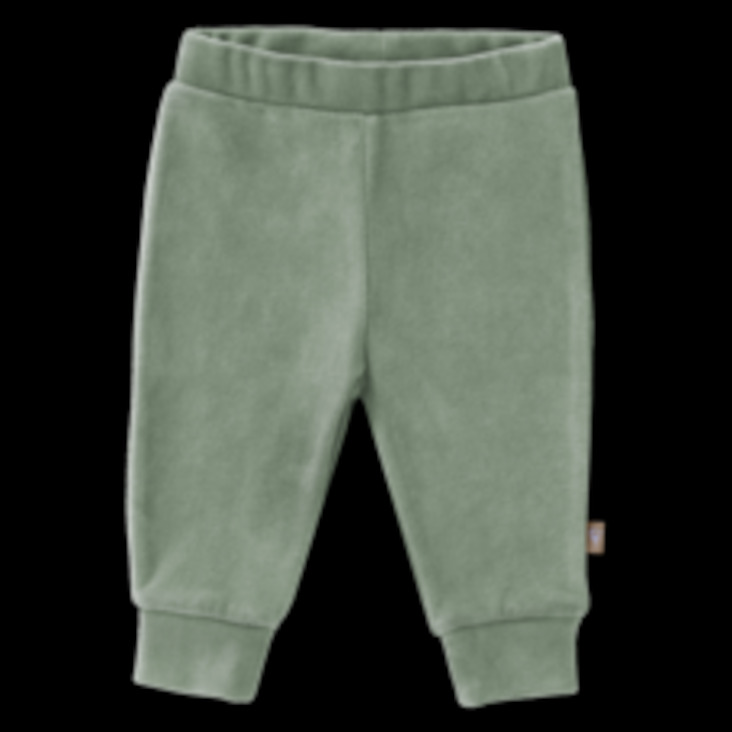 Hosen Velours Forest Green