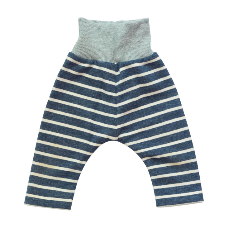 WIL Baby Hosen Blau gestreift