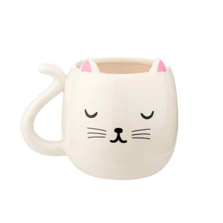 Cutie Cat Shaped Mug