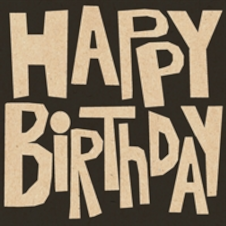 Servietten Happy Birthday