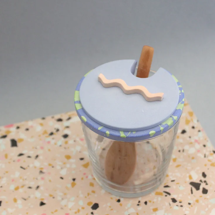Zuckerdose Lavendel Enfant Terrible Handmade
